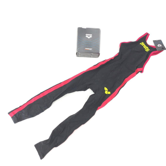 Arena Damen Pwskin R-Evo+ Ow Fbllcb Badeanzug Black-Fluo Yellow 28
